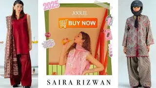 Saira Rizwan🤩 New Joolie🔥 Print Cambric Collection 2025