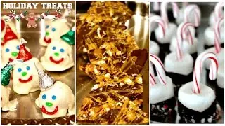 Holiday Dessert Recipes - 3 Easy n Fun Last minute treats - Laxmi Jakkal