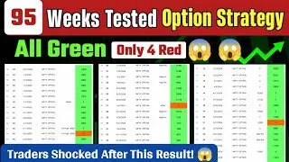 95 Weeks Tested Option Strategy | Real Backtest Result Explained in Hindi