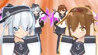 【MMD艦これ】くるくるぱぁ【第六駆逐隊】1080p Kancolle