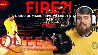 FIRE?! - Queen - A Kind Of Magic - Live Wembley Stadium 1986 - REACTION