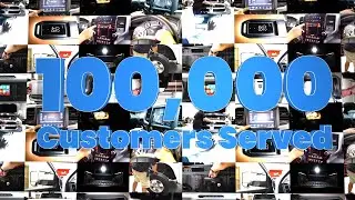 100,000 Customers Served - Infotainment.com