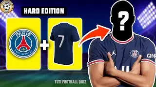⚽ GUESS THE PLAYER BY THEIR JERSEY NUMBER 2023 - Quiz Football 2023 - Mbappe, Messi, Ronaldo Haaland