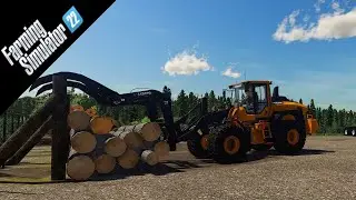 🔴 LIVE |  Farming Simulator 22 | Logging, Road building, Mill work and Roller Coaster project