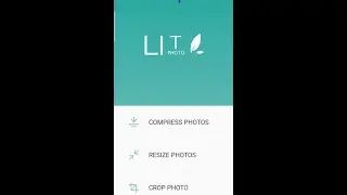 Simple to Compress resize and crop Photo with android one Apk