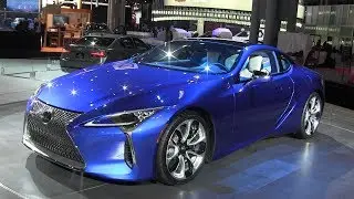 Structural Blue Lexus LC500 || Ford GT - 2018 NYIAS