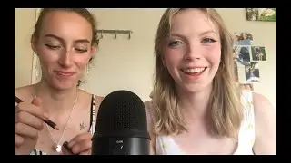 ASMR | Just us trying some make-up |Dutch (Vlaams)