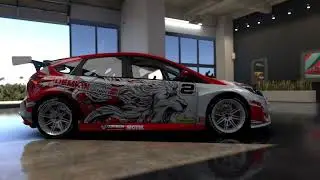 2014 Ford #17 AMD Tuning Focus ST BTCC