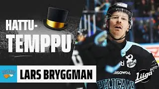 Pelicansin Lars Bryggman nakutti hattutempun Lahden torstai-iltaan!