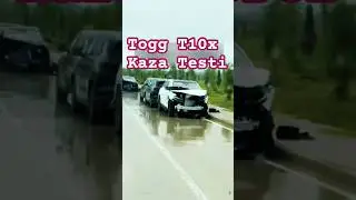 Togg T10X &lsquo;ler &Ccedil;arpışma Testinde! #toggt10x #crashtest #togg #automobile