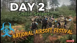 Day 2 at National Airsoft Festival 2025 & trying new ghilly! 