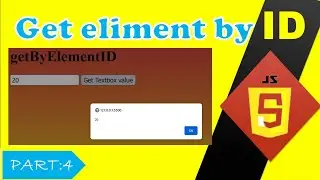 Get element by id method in JavaScript | JavaScript part 4