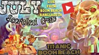 BOOM BEACH SCORCHED CRAB LIVE!