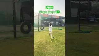 Jump the right way✅ #fastbowlingbasics #bowlingtechnique #cricket #bowling #bowlingdrills #shorts