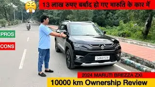 2024 MARUTI BREZZA | ZXI Petrol | Honest Ownership Review | Pros and Cons :-