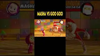 MASHA vs GOO GOO GA GA #animation #cartoon #shorts