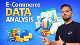 Real Ecommerce Data Analysis in Python 📊 | Business Insights from Orders & Customers #dataanalytics