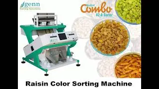 Dry Grapes Raisin Color Sorting Machine