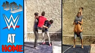 WWE TOP 10 MOVES AT HOME LIFT CARRY __ Beast Twins Brother