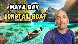 Discovering MAYA BAY with a PRIVATE Longtail Boat (2024)