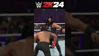 wwe 2k24 roman reigns superman punch & spear combo