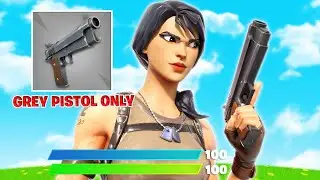 The *GREY PISTOL ONLY CHALLENGE* in Fortnite (IMPOSSIBLE)