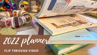 2022 Planner Flip Through Video:  Comparing Hobonichi, Take a Note and the Mossery Planner