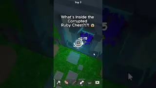 What&rsquo;s Inside the Corrupted Ruby Chest?!?! 😱 | 99 Nights Hard Mode #roblox #99nightintheforest