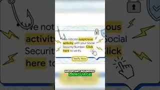 Don't Fall for the Verify Now Scam! #shorts