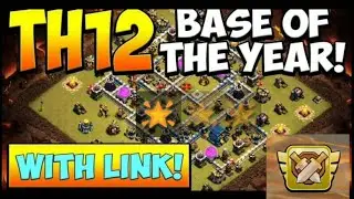 Th 12 base layouts with link | war base as well as trophy pushing base| new base layout.