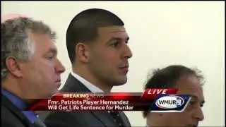 Raw video: Aaron Hernandez receives life sentence without possibility of parole