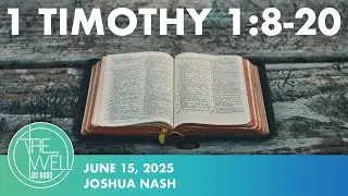 1 TIMOTHY 1:8-20 / Joshua Nash / The Well Los Osos