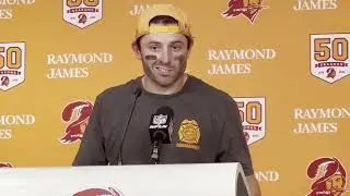 Does Bucs QB Baker Mayfield Dance the Cha -Cha- Cha ???