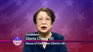 Gloria Chang (R) Candidate for Maryland House of Delegates District 39