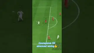 EA Courageous GK advanced saving ⚽midgamer💪