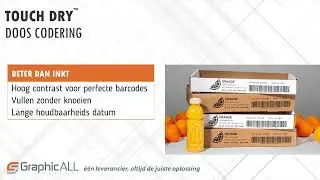 dozen en trays bedrukken met Touch Dry&trade;