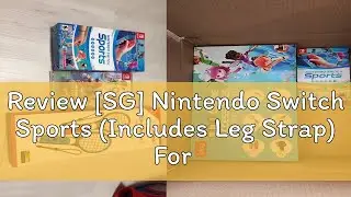 Review [SG] Nintendo Switch Sports (Includes Leg Strap) For Switch Gen1&2 and OLED Model