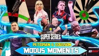 Darts Stars Rewatch Their *BEST* Moments!👀🎯 | MODUS Moments: Devon Petersen & Derek Coulson