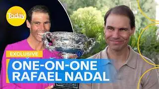 Tennis legend Rafael Nadal sits down for a one-on-one | Today Show Australia