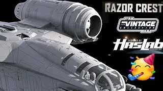 HASLAB | The Mandalorian RAZOR CREST Revealed | Star Wars Vintage Collection 2020 - HASCON