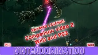 Rayman Legends - WiiU and PS3 Comparison - *MECHANiC DRAGON BOSS*