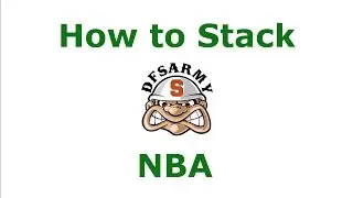 How to Stack the NBA for Cash/GPP