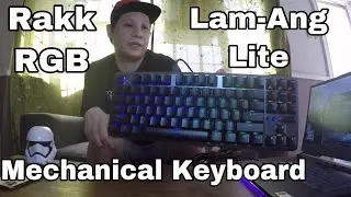 Unboxing Rakk Lam-Ang Lite Mechanical Keyboard RGB