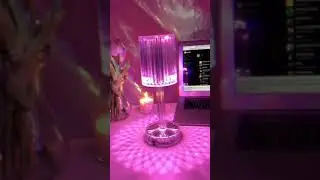Настольная Лампа Ночник с Проекцией #lamp #light #ledlights