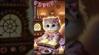 Mimi's Magical Dessert Adventure#cartoon #carton #cute #cutecat #ai #love #pink