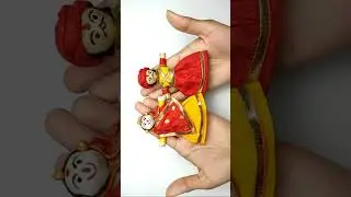 Indian puppet making / cute couple puppet making / #shorts 😍😍&hearts;️&hearts;️💯