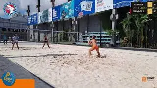 PARAENSE DE BEACH TENNIS - MISTA A NARA/EVE VS BRUNA/GIUL