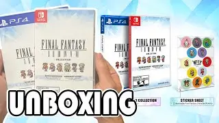 Final Fantasy I-VI Collection Anniversary Edition (PS4/Switch) Unboxing