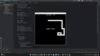 Snake Game Project (part-2) finished (python programming language)
