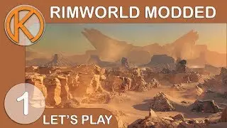 RimWorld 1.0 Modded | NAKED AND AFRAID - Ep. 1 | Let's Play RimWorld Gameplay